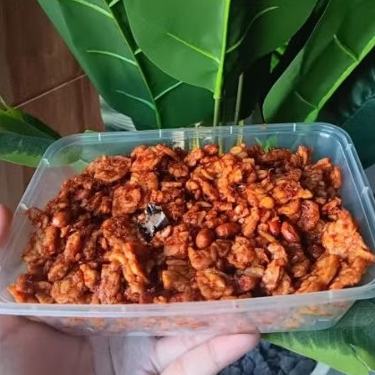 

COD Kering Tempe Pedas Manis 100% Halal Tanpa Bahan Pengawet 300 Gram