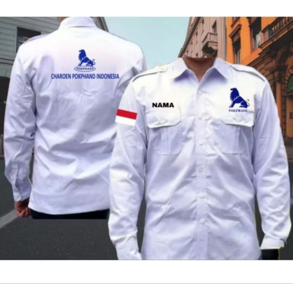 kemeja PT Charoen Pokphand baju PT Charoen Pokphand seragam PT Charoen Pokphand baju kerja PT Charoe