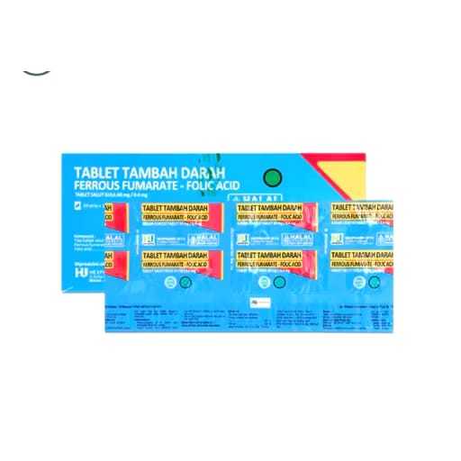 TABLET TAMBAH DARAH HJ 10 TABLET - SUPLEMEN PENAMBAH DARAH