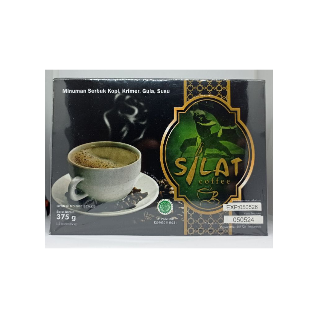 

Kopi Silat Penguat Urat Otot Tulang Pinggang - Isi 15 Sachet Ready Stok!!