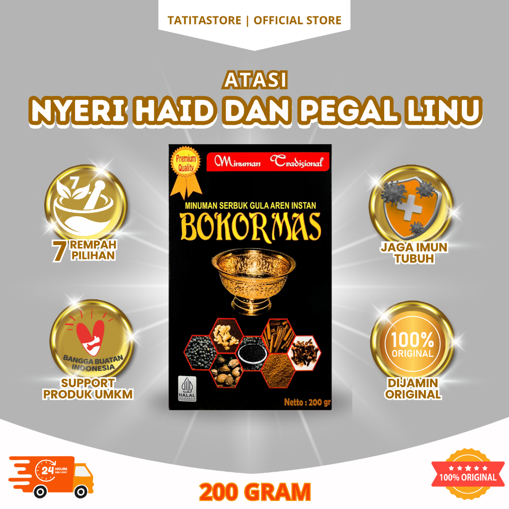 

Bokormars Minuman Tradisional Rempah - Atasi Masuk Angin Pegel Linu