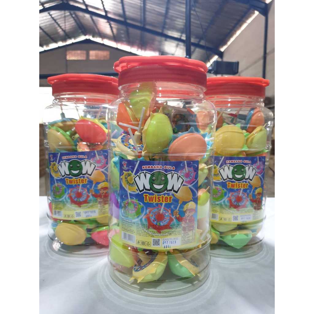 

Pusan Twister/ Permen Gangsing/ Lolypop Pusan/ Lolipop Gangsing isi 40 pcs