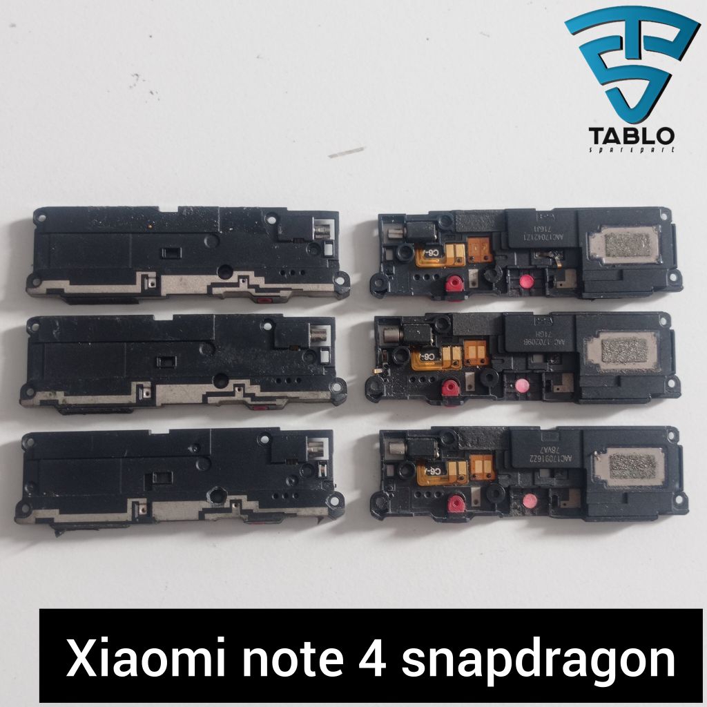 speaker bawah Xiaomi note 4 note 4x Snapdragon ori Copotan