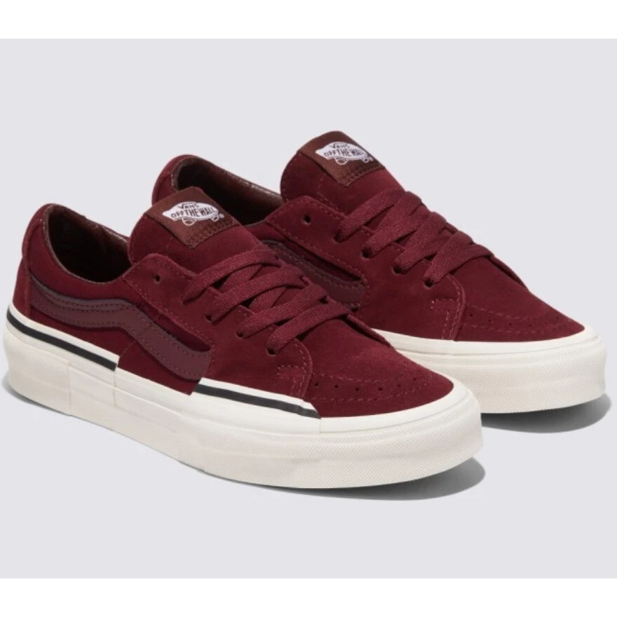 Sepatu Vans VANS SK8-SKATE Low OG BURGUNDY - VN000CRNPRT