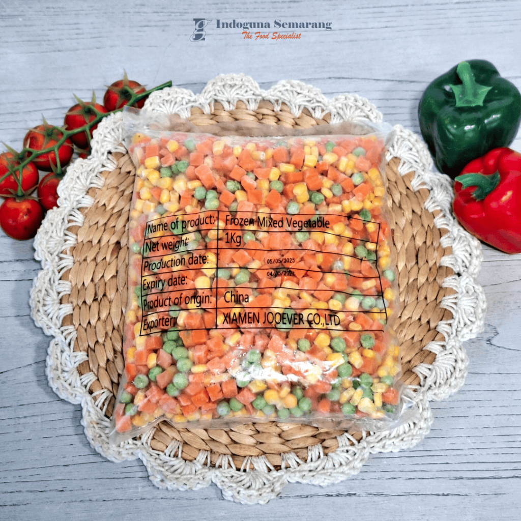 

FROZEN MIXED VEGETABLE 3 WAYAS 1 KG / FROZEN SAYURAN BEKU 1 KG