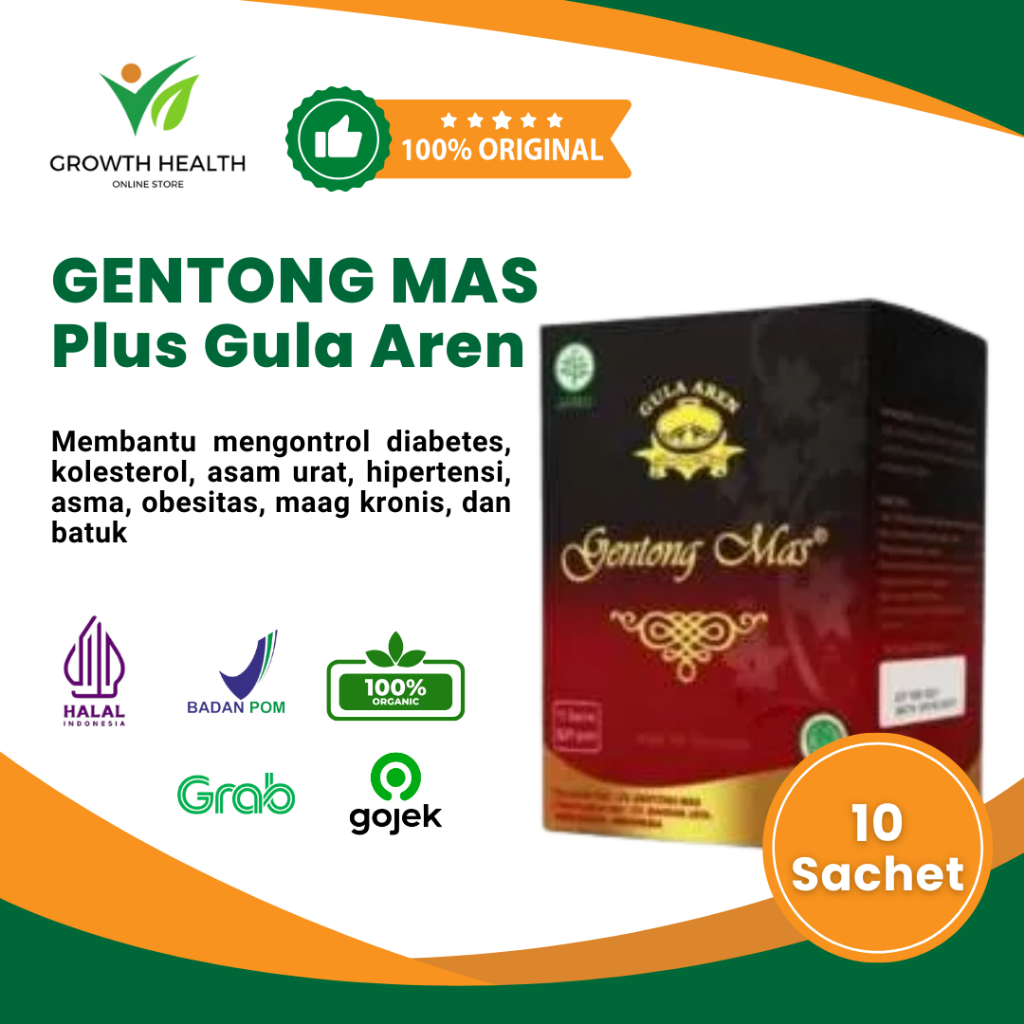 

GENTONG MAS MINUMAN HERBAL 100% ALAMI + GULA AREN