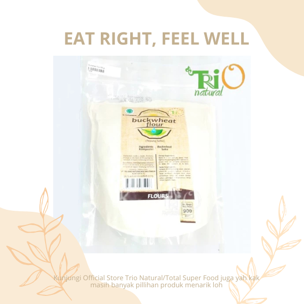 

TRIO NATURAL Tepung Buckwheat Flour 900 gram