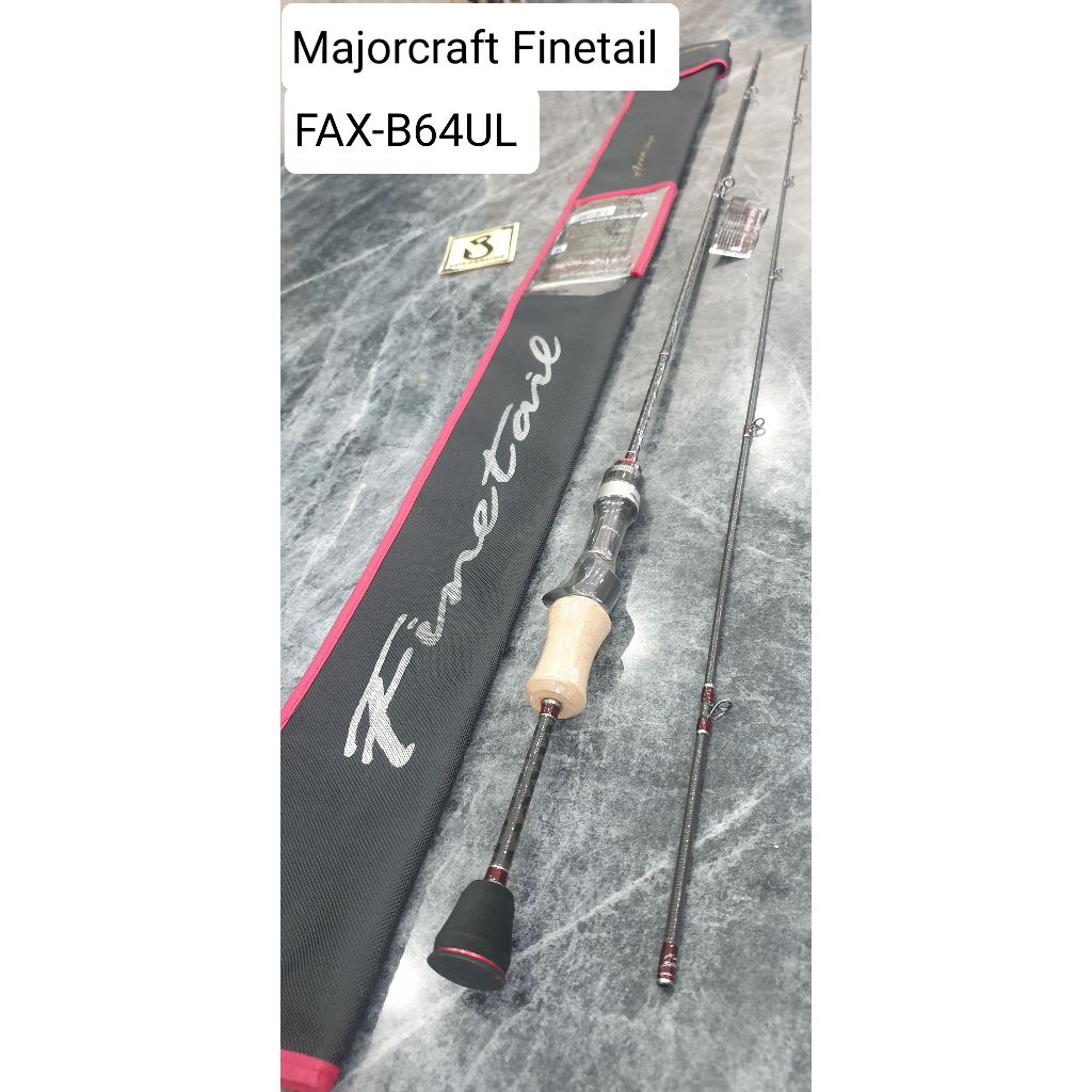 Joran Major Craft Firstcast FINETAIL FAX B642UL - Area Stage Baitcasting
