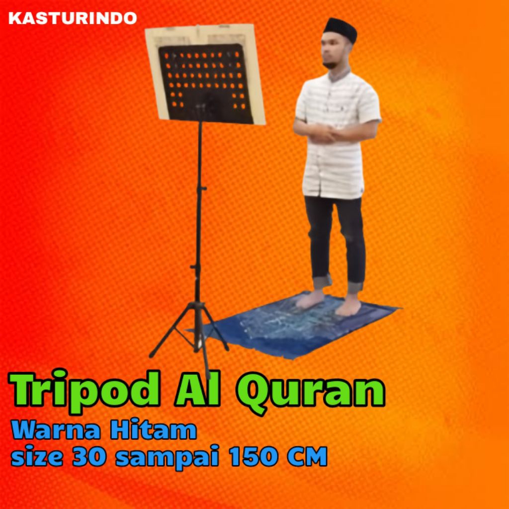 Stand Book Holder Quran Imam Sholat / Meja Tatakan Ngaji Al Qur'an / Meja Tatakan Ngaji Al Qur'an Im