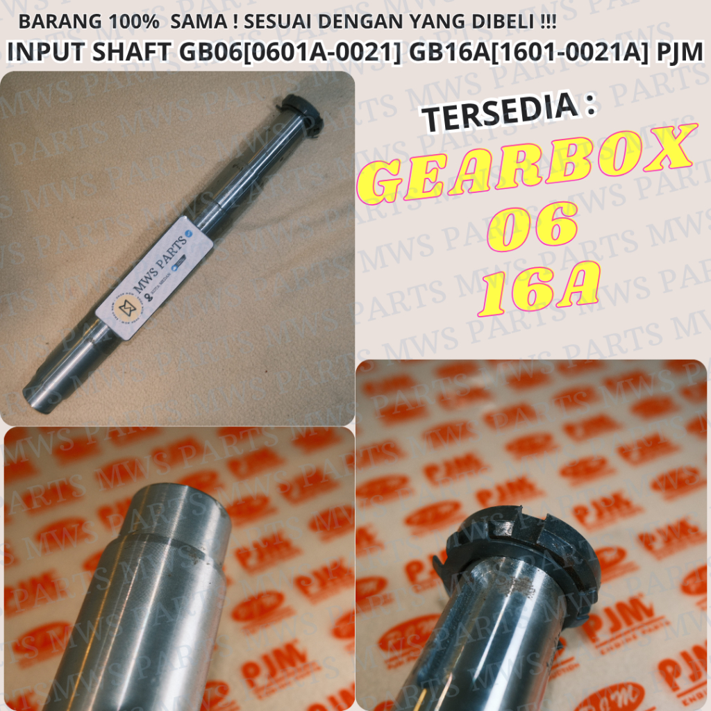 INPUT SHAFT GEARBOX 06 0601A-0021 GEARBOX 16A 1601-0021A MESIN GERBOK MARINE GEARBOX GIGI GEARBOX ME