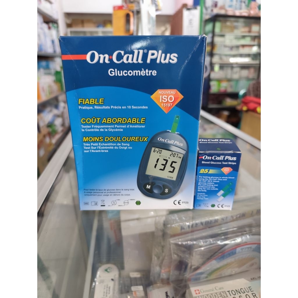 Alat Cek Gula Darah On Call Plus + Strip