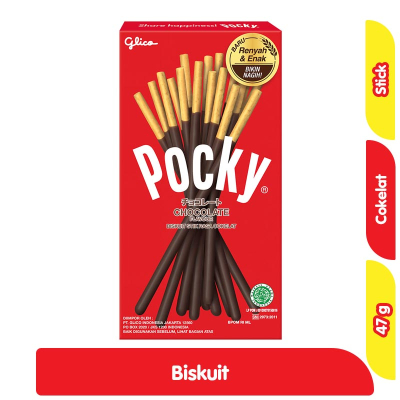 

Glico Pocky Chocolate Flavour 47 gram rasa coklat