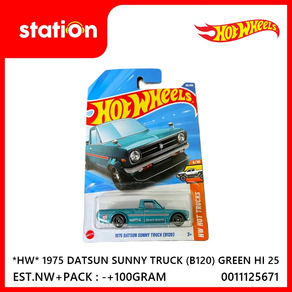 HOT WHEELS HW 1975 DATSUN SUNNY TRUCK (B120) HI 25 - DIECAST