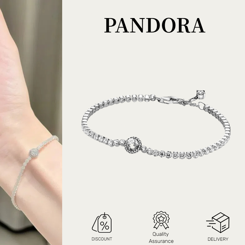 Gelang Pandora/Gelang Perak Wanita/Gelang Perak Murni/Gelang Perak Asli/Gelang Platinum