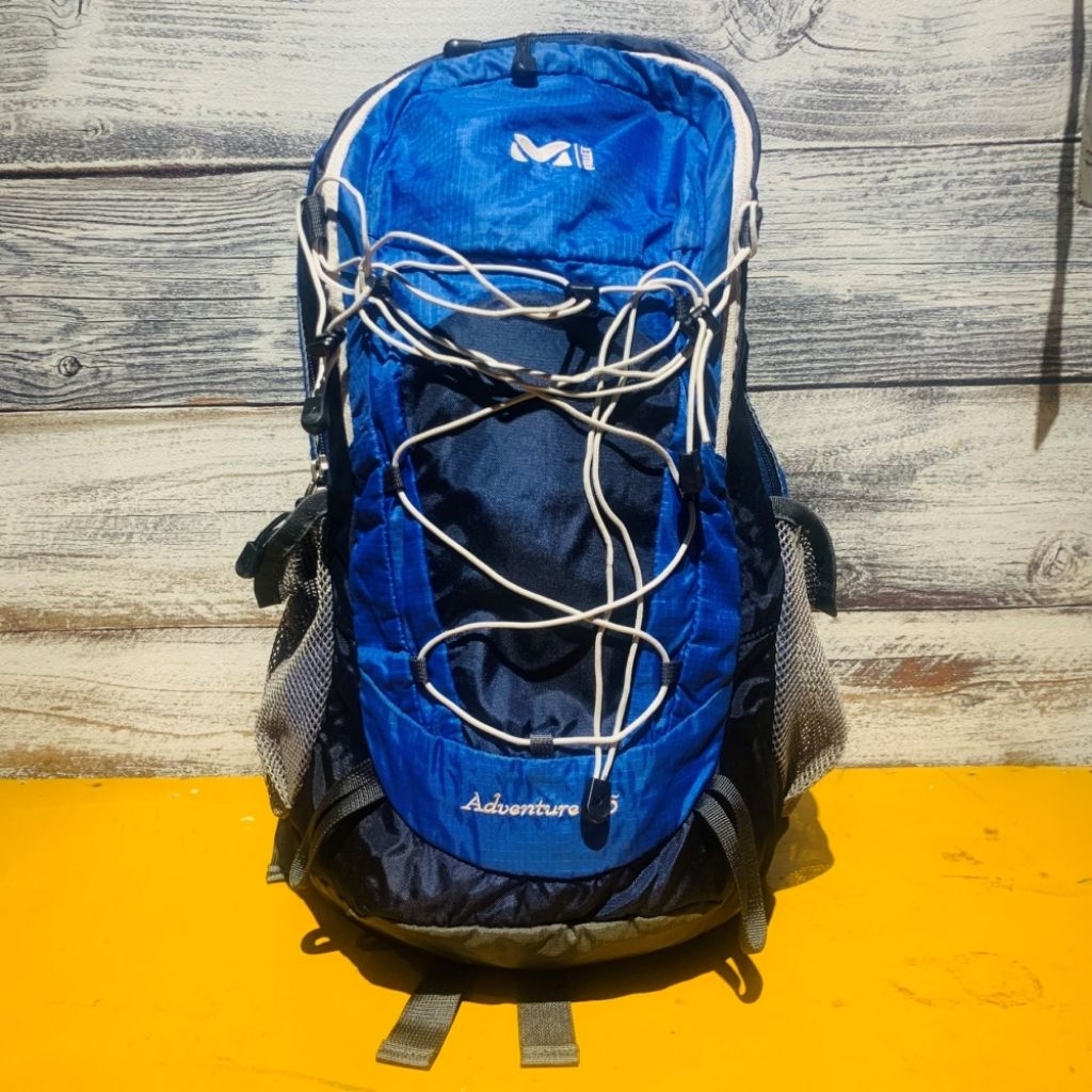 tas millet biru size 25 liter