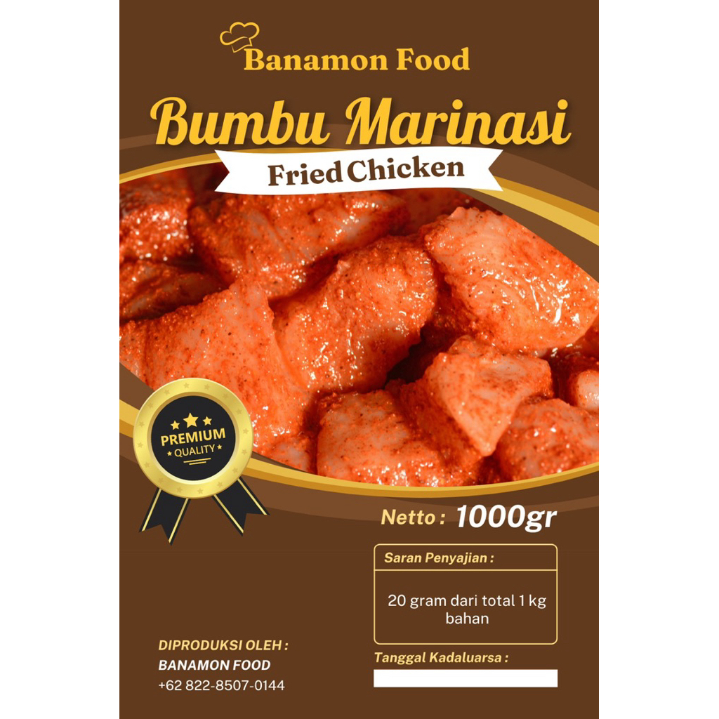 

Marinasi Premiun Fried Chicken 1.000 gr