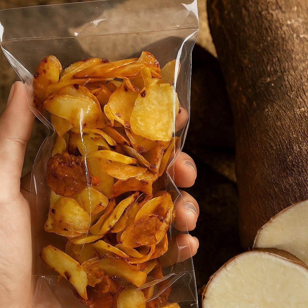 

keripik singkong pedas manis