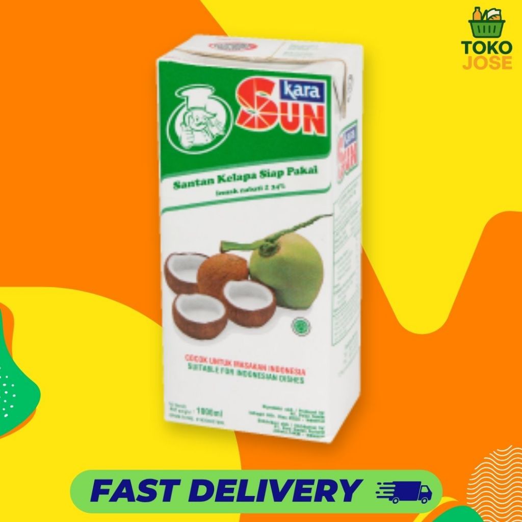 

Sun Kara Santan 1 Liter - 1000 ML Coconut Milk (1 Pcs)
