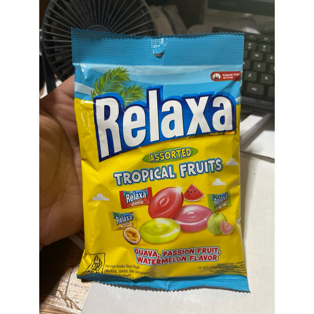 

RELAXA assorted Tropical Fruits 135gram