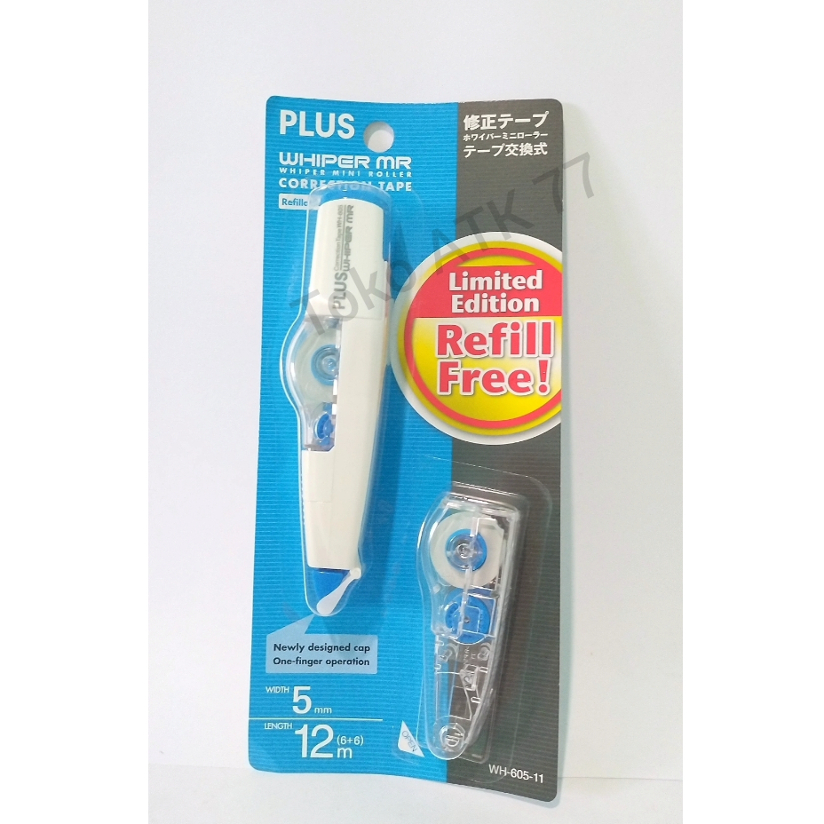 

Tipe X Kertas Correction Tape Whiper 605 READY STOCK