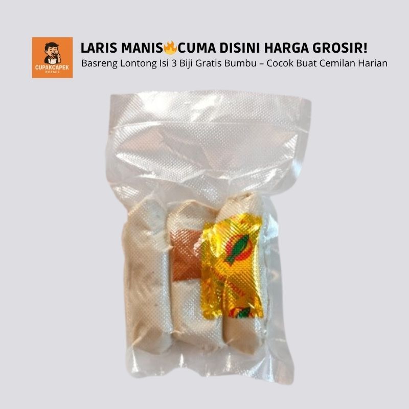 

Basreng Lontong Mentah Isi 3 Biji – Dapat Bumbu Gratis | Siap Goreng