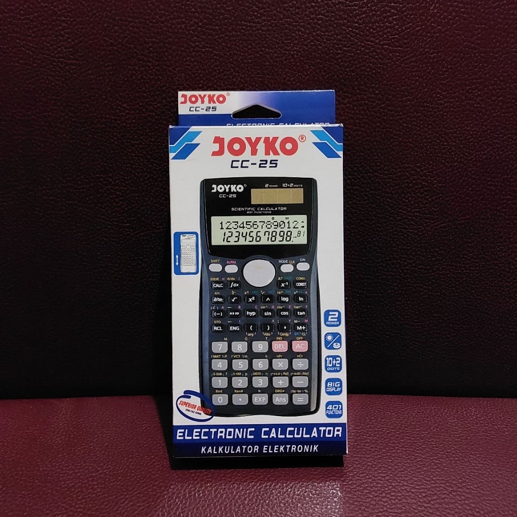 

Kalkulator Joyko CC-25 Scientific 401 Functions