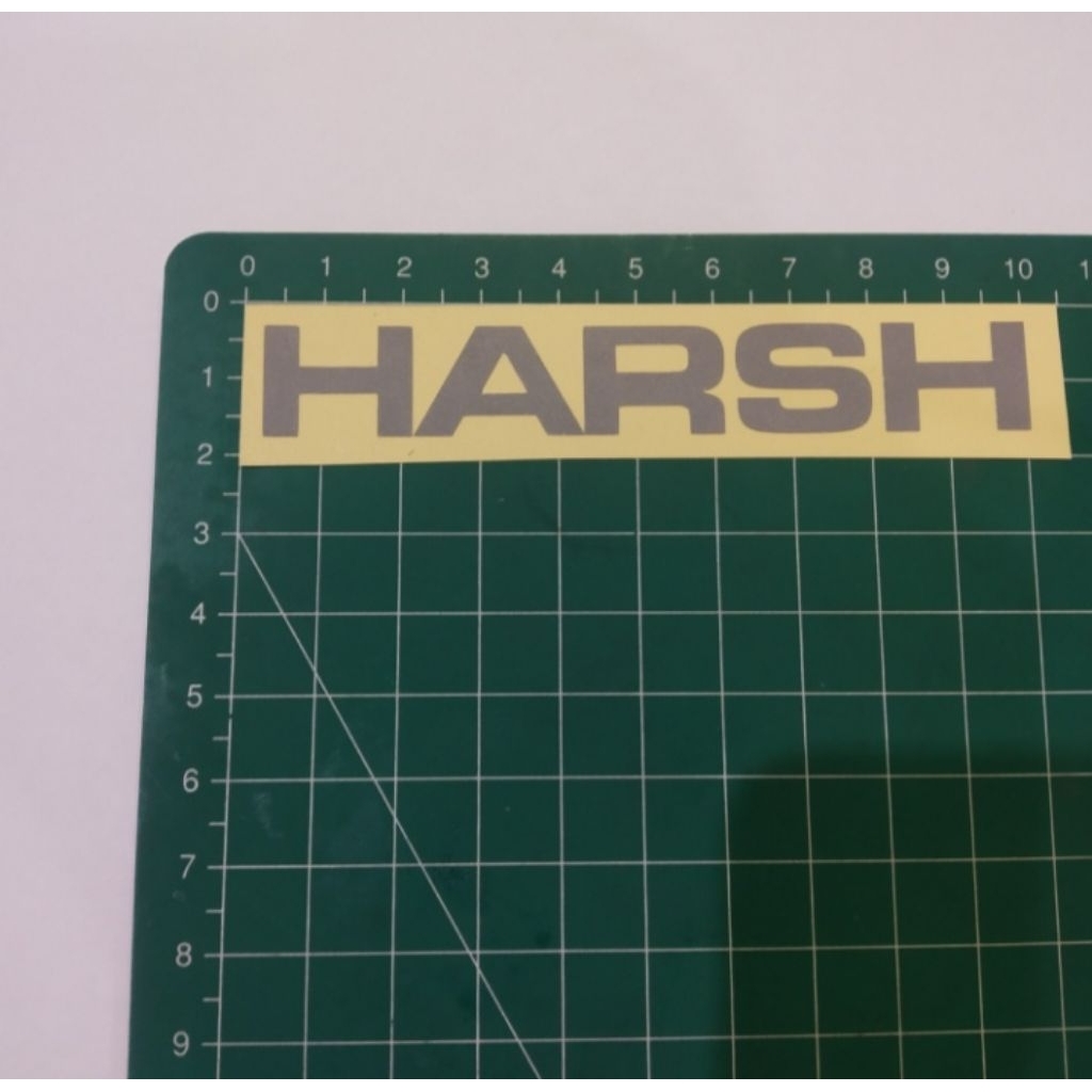

stiker cutting harsh