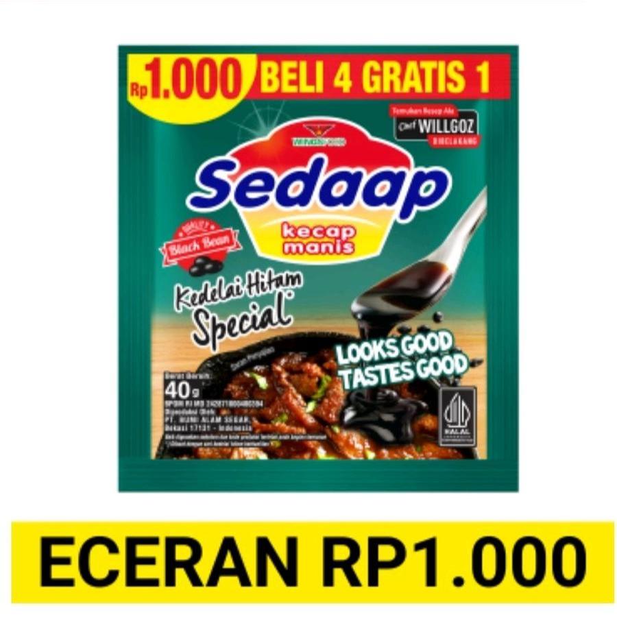 

Kecap sedaap 1.000 renceng