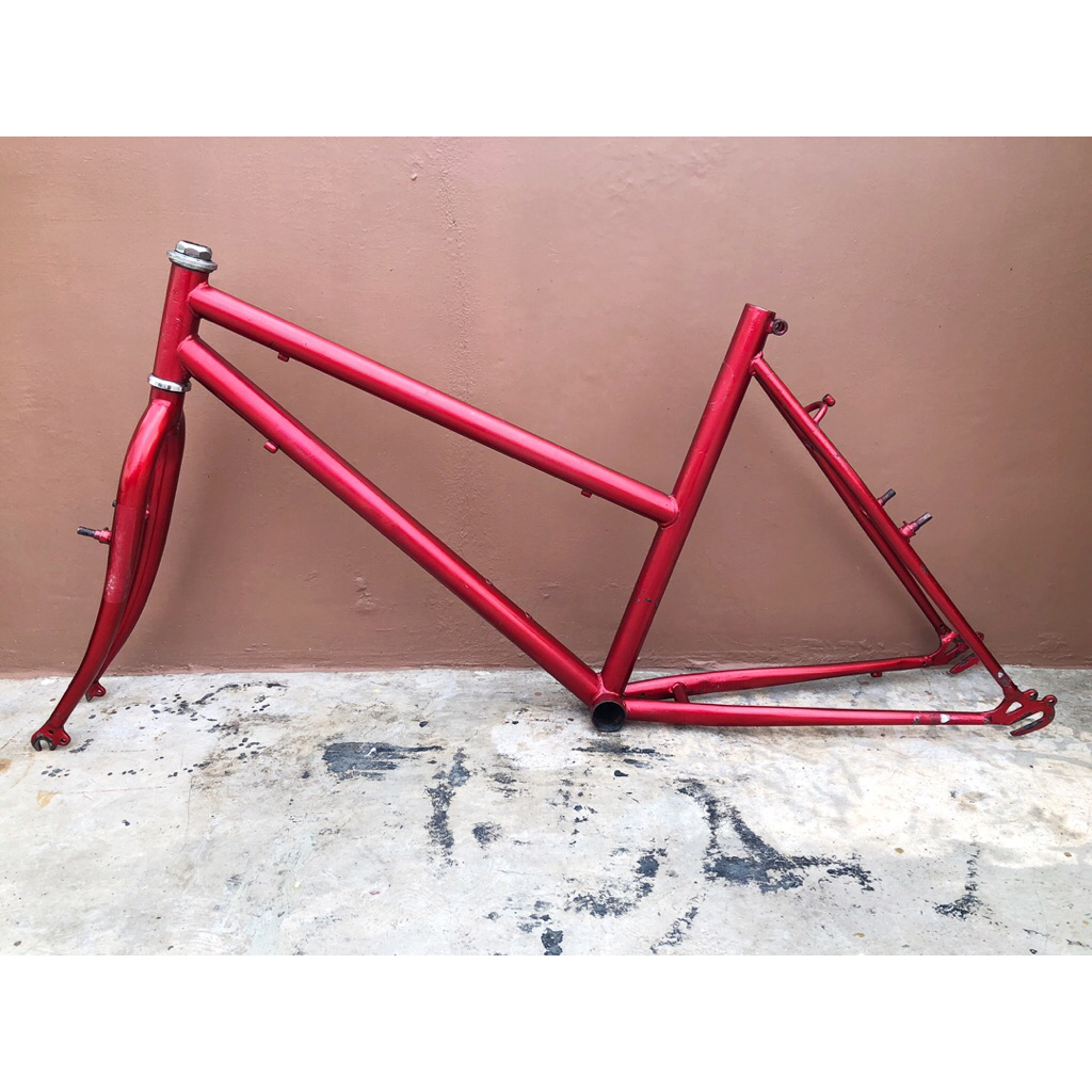 Frame set fork sepeda federal polygon united velg 26 inch frame rangka second federal polygon united