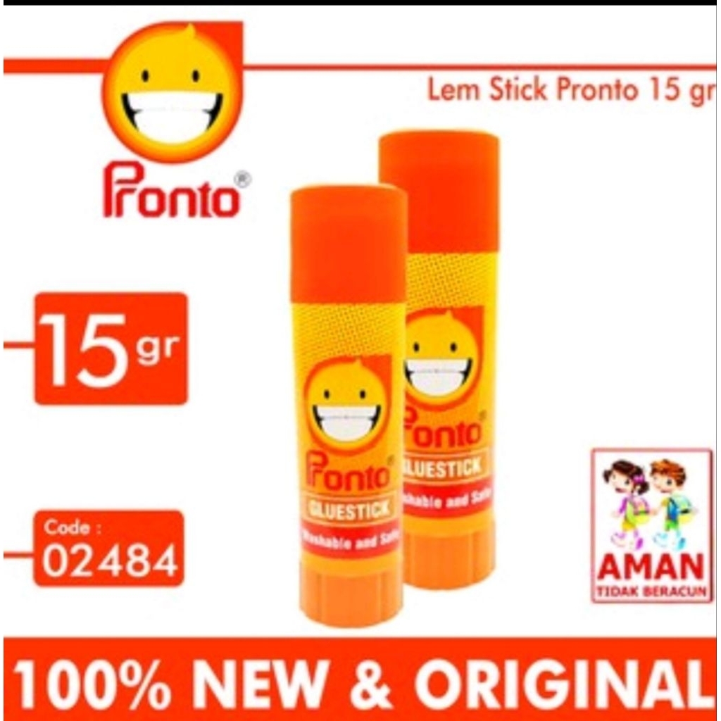 

LEM STICK 15 GR PRONTO ( harga 1 pcs )