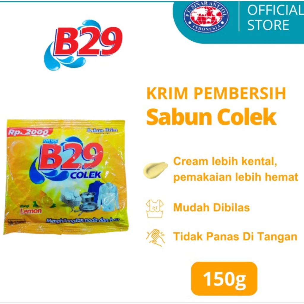 Krim Pembersih Sabun Colek B29