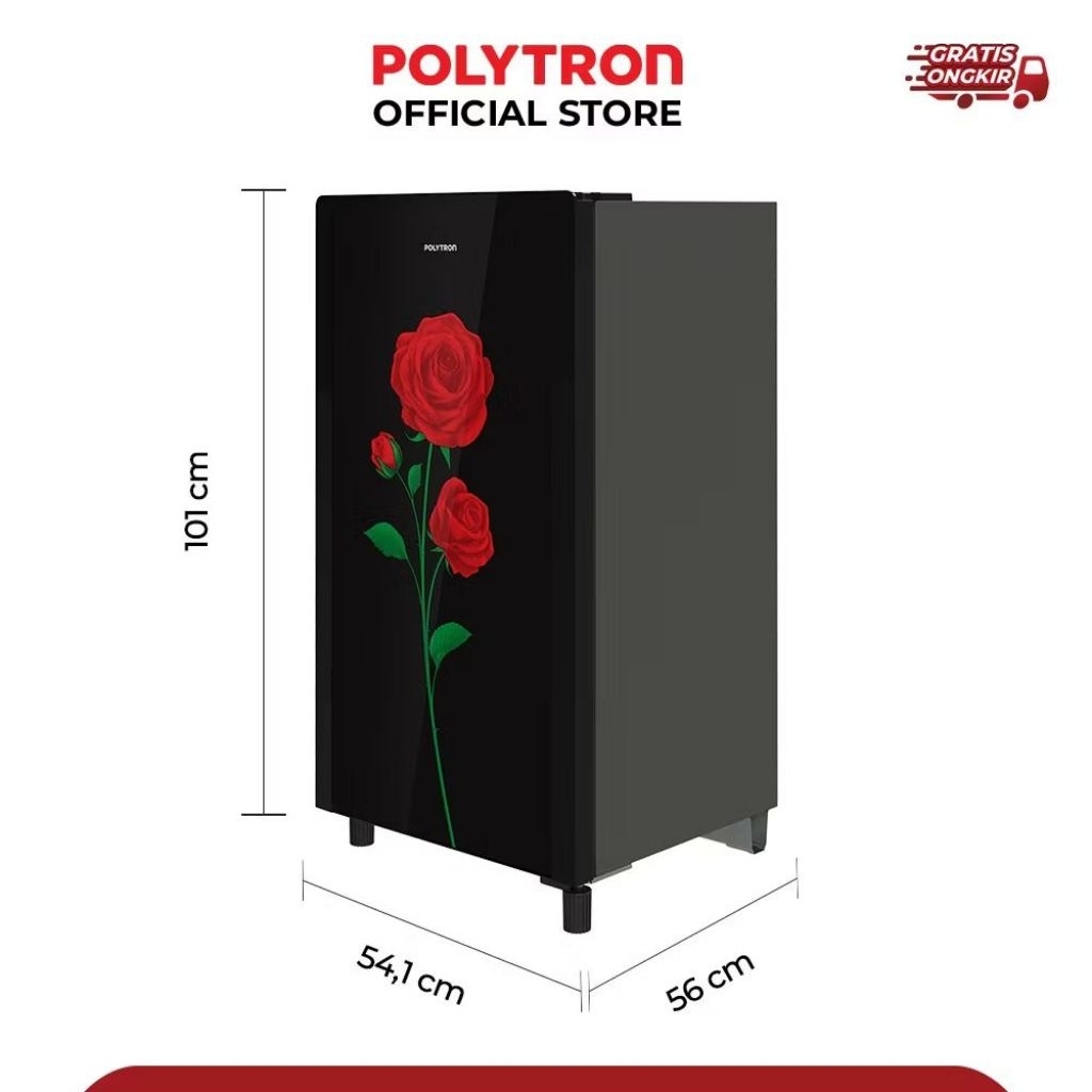 POLYTRON Kulkas 1 Pintu Polytron 150 Liter PRX-15-CRX/DRX
