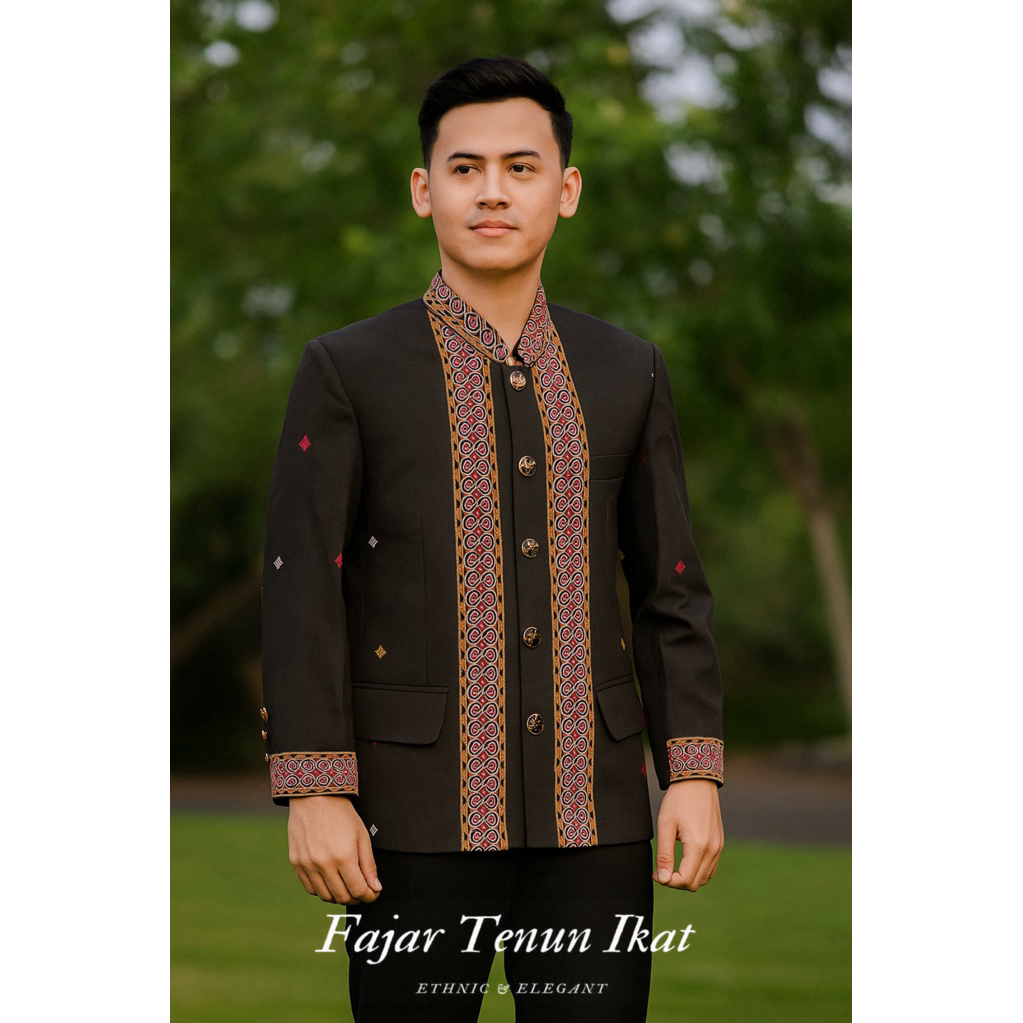 Kemeja Pria Tenun Toraja / Semi Jas Tenun Toraja