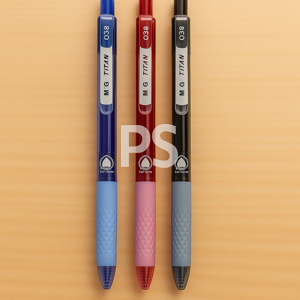 

Pulpen Gel M&G Titan 0.38mm | Ujung Runcing, Cepat Kering