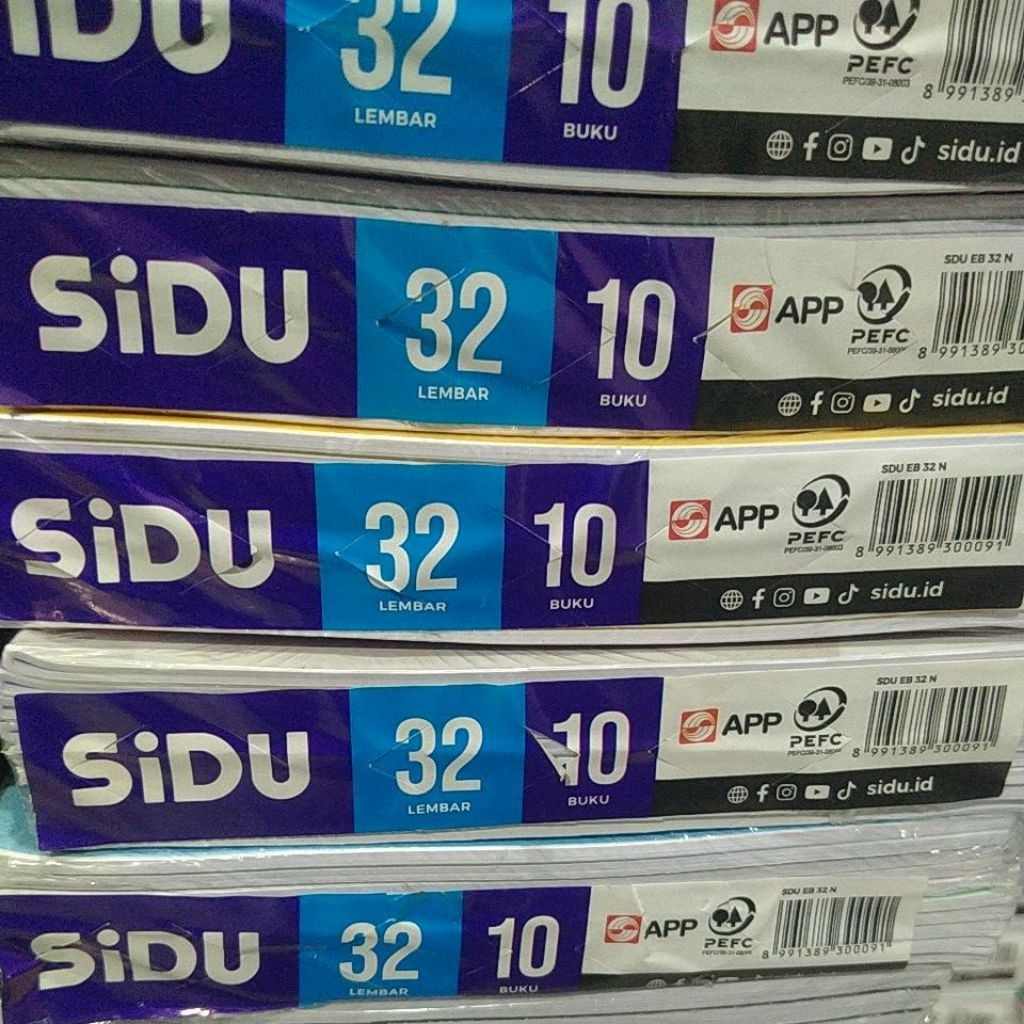 

BUKU TULIS SIDU 32 LEMBAR/10 BUKU TULIS MURAH