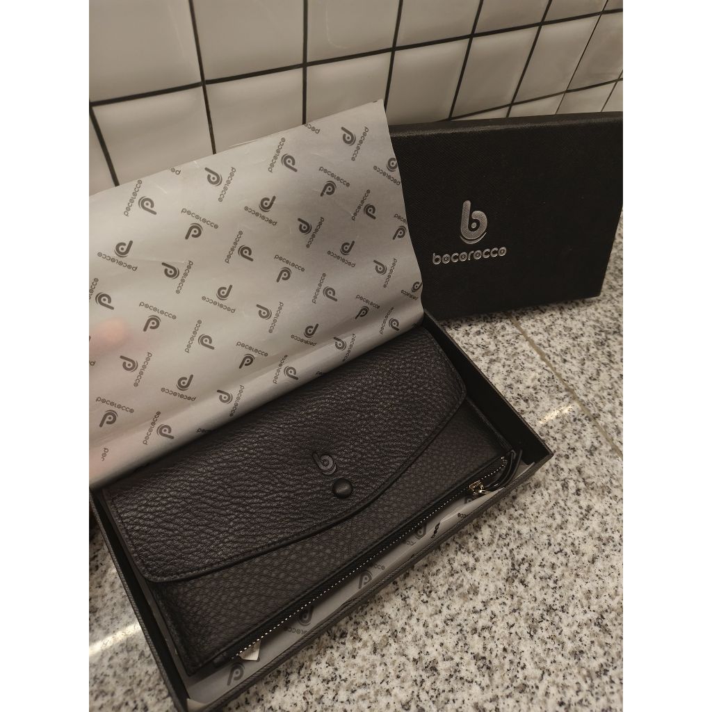 Bocoroco long wallet Black Original 100%