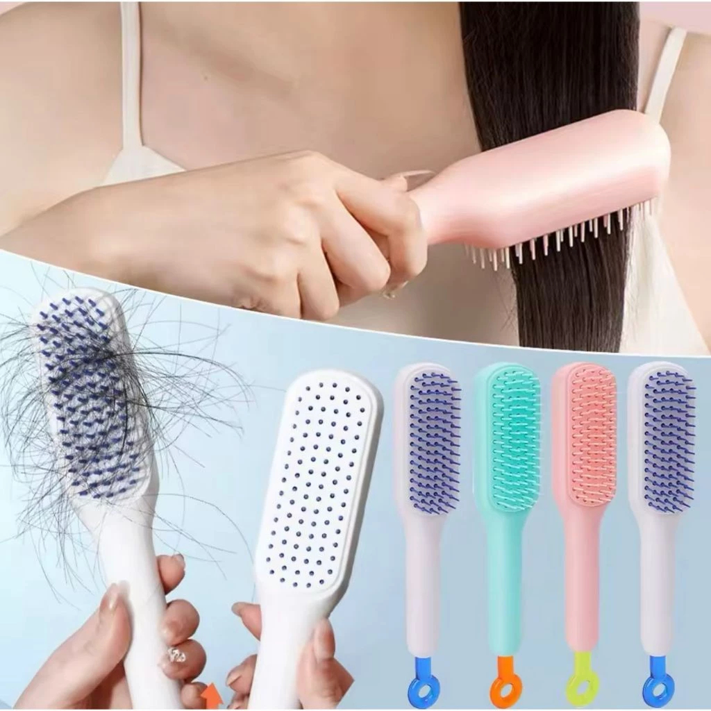 Magic Comb Sisir Rambut Anti Kusut Sisir Rambut Halus Teleskopik Anti Rontok Sisir Praktis Tarik Anti Rontok Teleskopik Bisa ditarik Anti Statis Antistatis Sisir Ajaib Portable Tarik Kreatif Inovatif Viral Automatis Mudah Bersih Dibersihkan Ringan