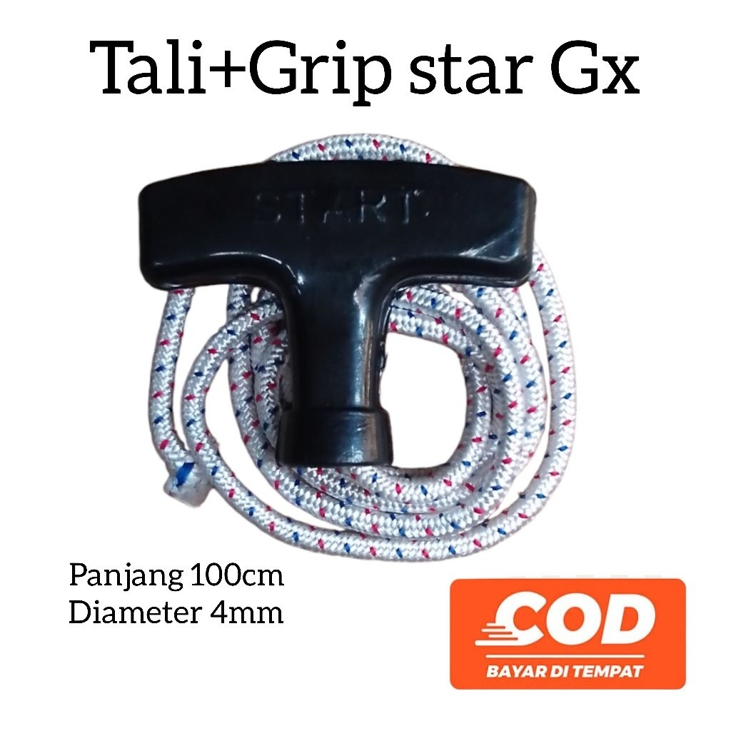 Tali Recoil Starter GX160 Tarikan Pegangan Mesin GX160 Recoil Starter GX160