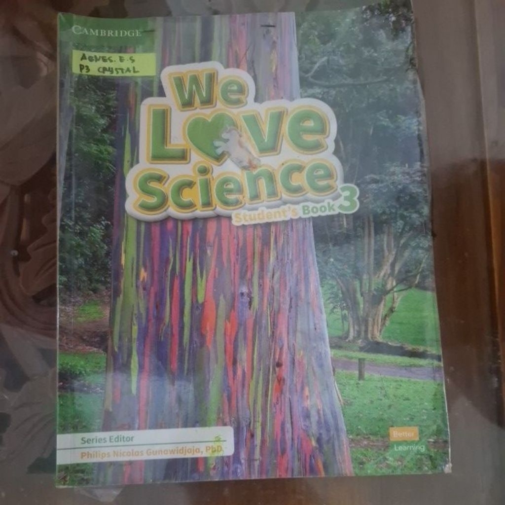 We Love Science,Student Book3