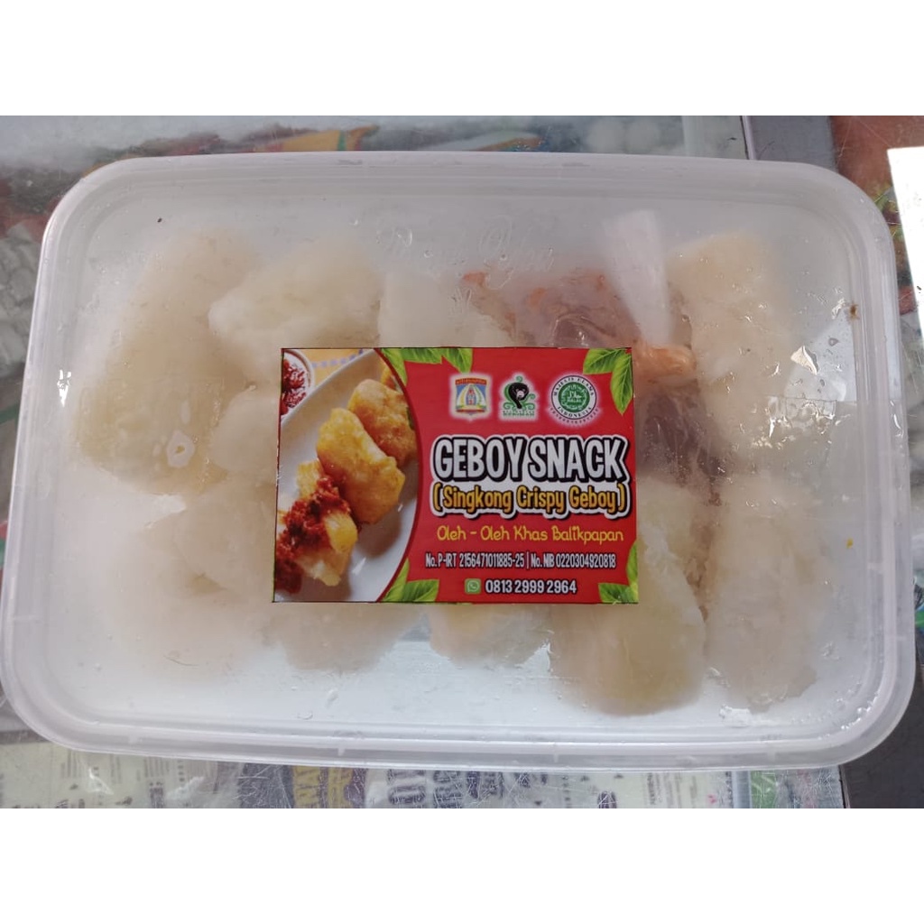 

SINGKONG CRISPY DENGAN SAMBAL COCOLAN 400 GR - GEBOY