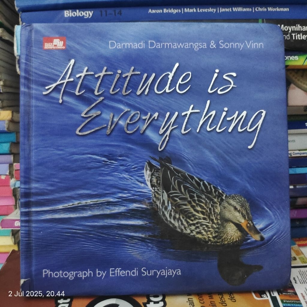 BUKU ATTITUDE IS EVERYTHING ORIGINAL