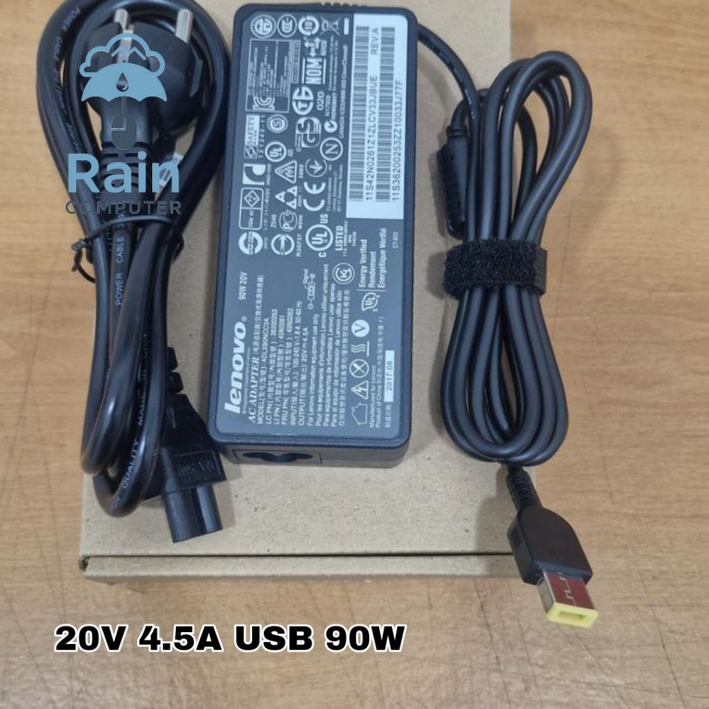 ORIGINAL adaptor/Charger PC ALL IN ONE AIO Lenovo ( AIO ) A340-24IWL 20V-4.5A 90W USB