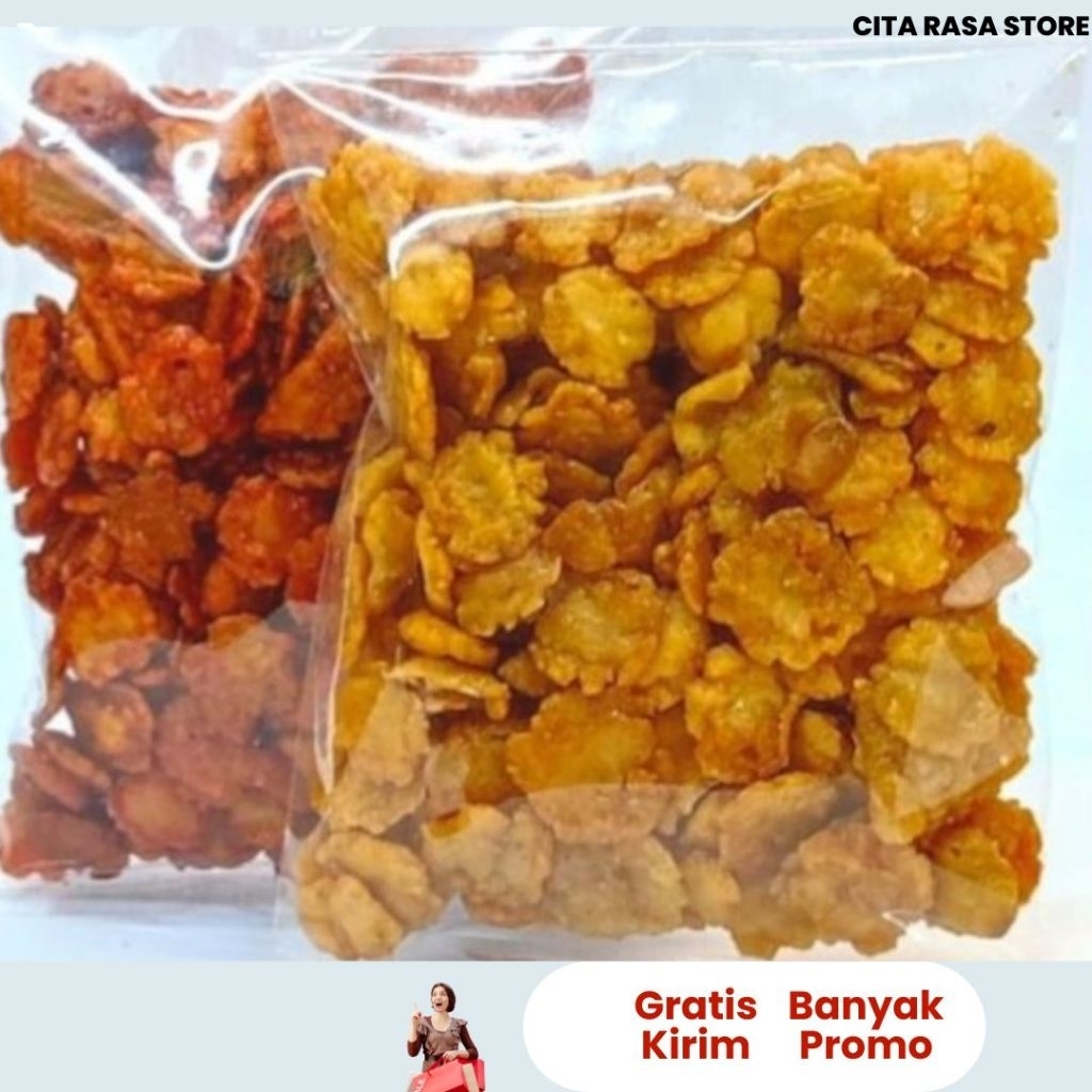 

Emping Melinjo Manis Mini Kemasan 500gr