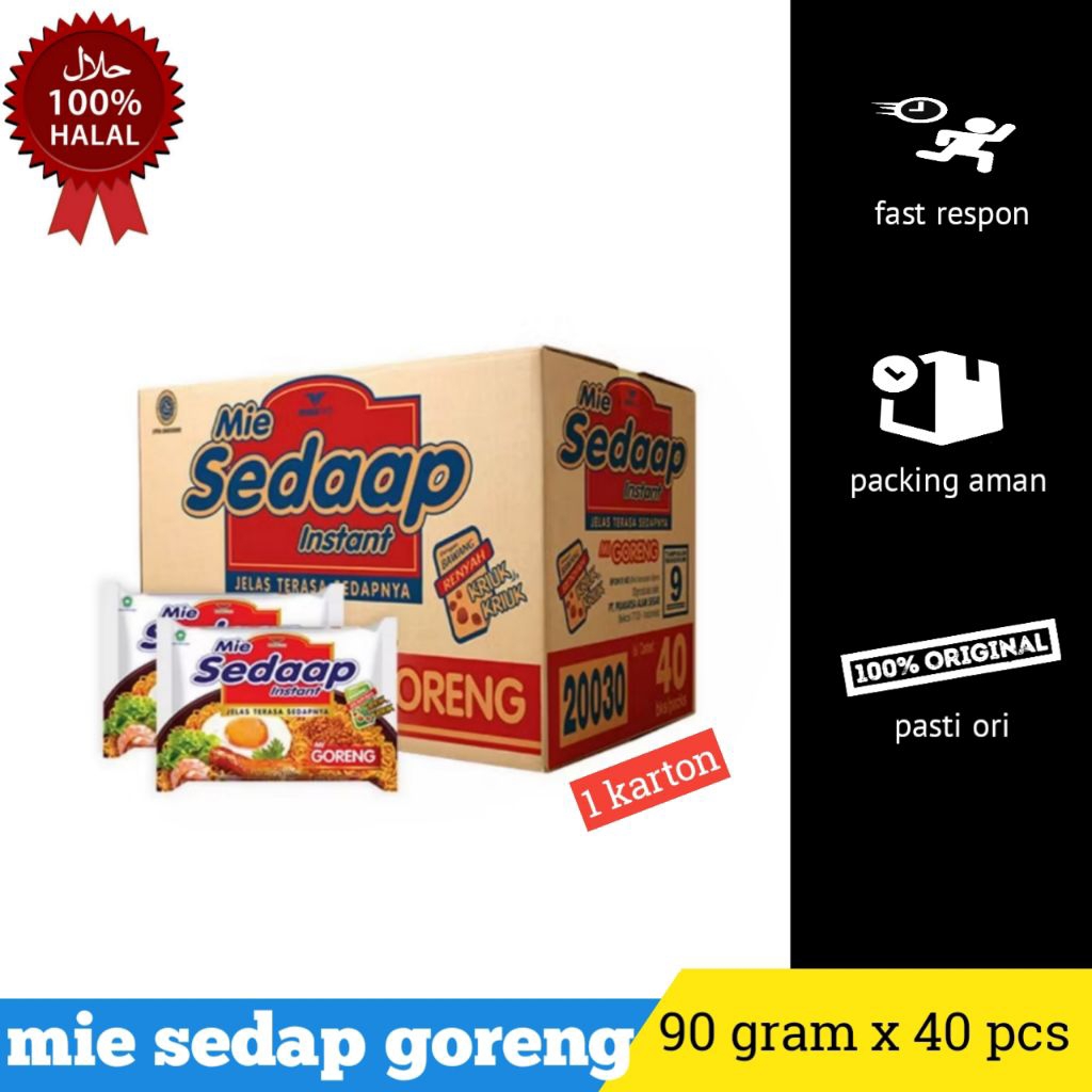 

Mie sedap goreng 1 karton