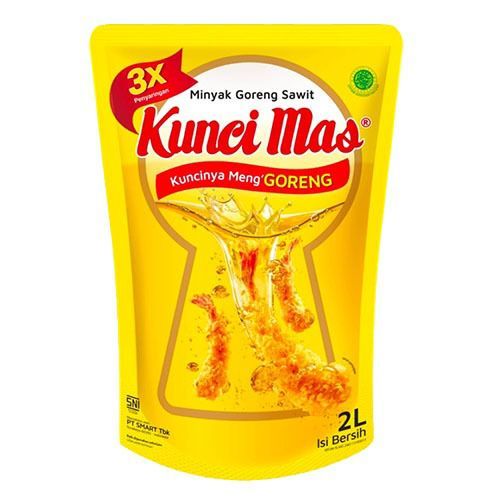 

Minyak Goreng Kunci Mas 2 Ltr Sedus (Isi 6 Pouch)