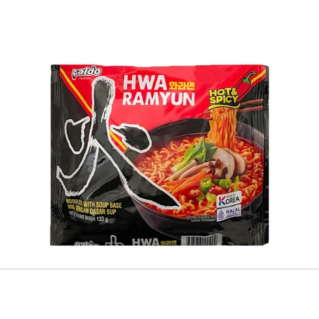 

Paldo Hwa Ramyun Mi Instan Pedas 120 g