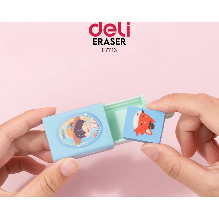 

Deli Magic Eraser / Penghapus Hapusan Trik Sulap Desain Lucu 71113 (per pcs)