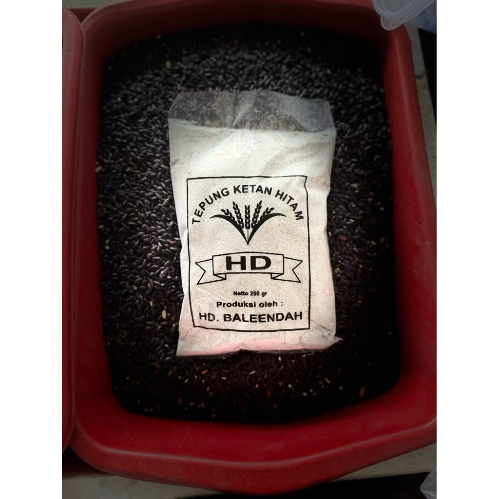 

Tepung Ketan Hitam 250 gr merek HD Kualitas Tinggi
