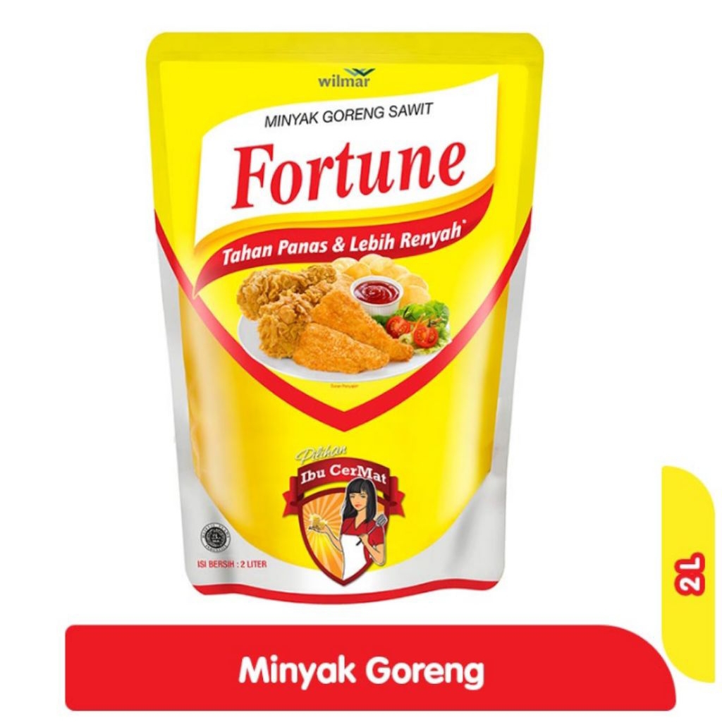 

Minyak Goreng Fortune pouch 2 liter Terlariss