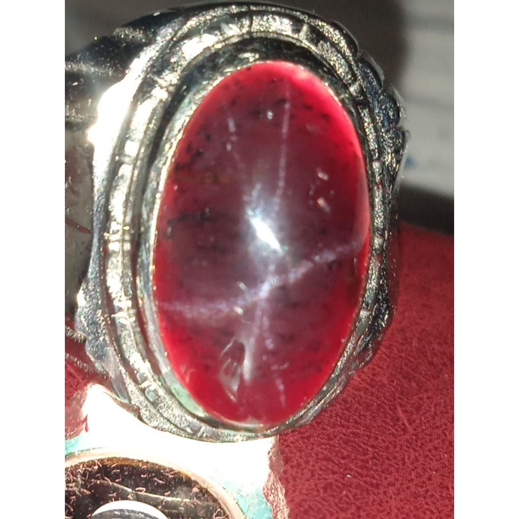 batu Ruby Sailon Jumbo Star lawasan istimewah